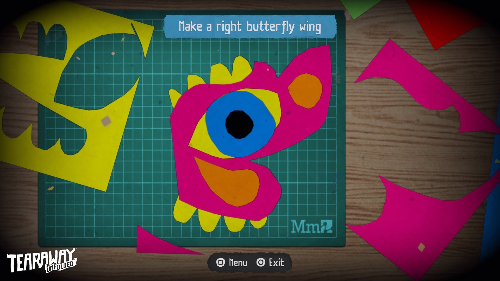 Papercutting, decorating, Sony vita, confetti