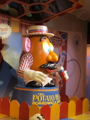 disney world, orlando, florida, potato head, magic kingdom