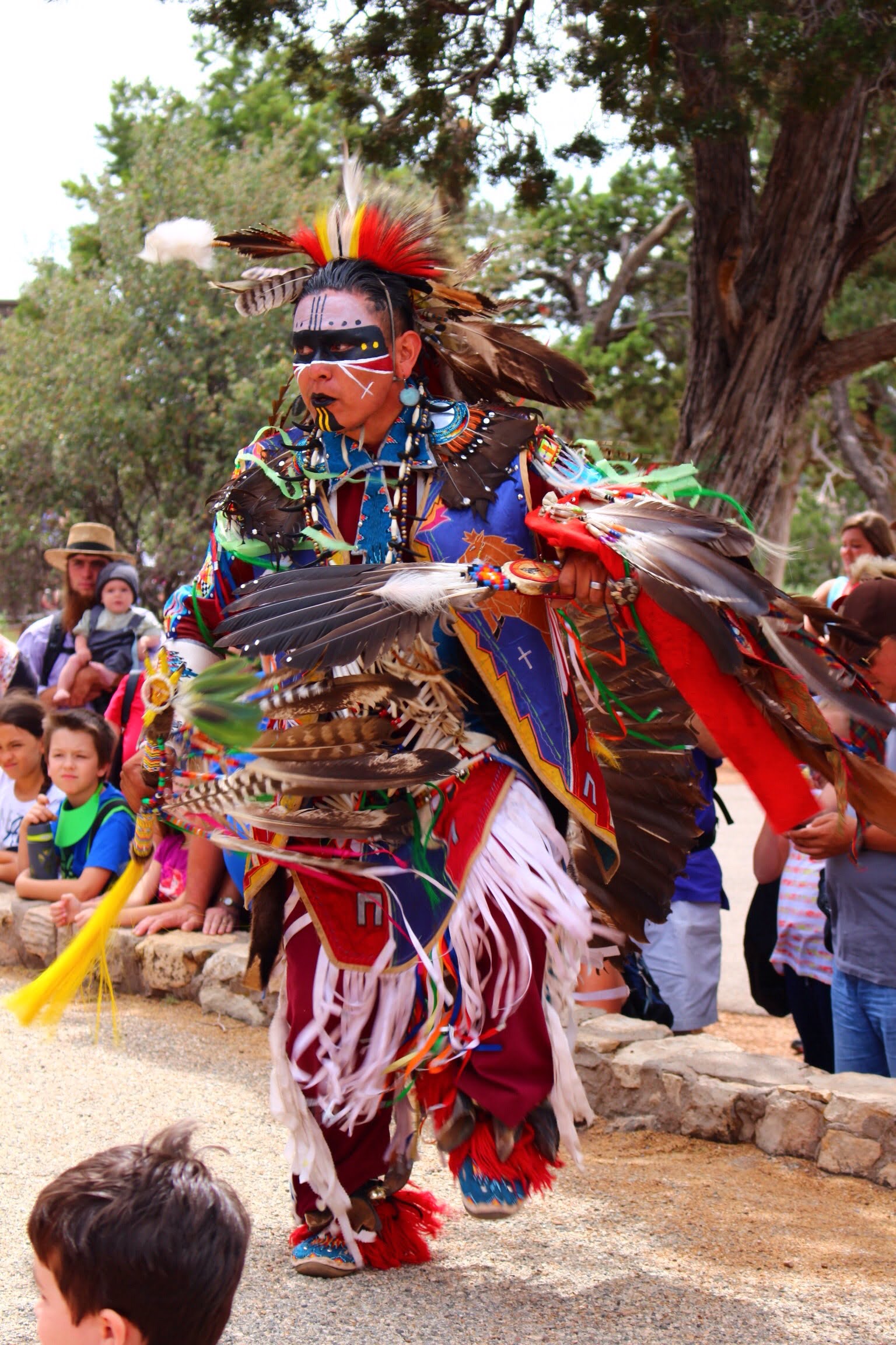 Hopi, dancers, Indian, grand canyon