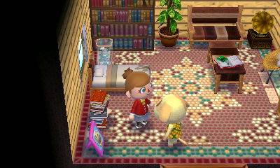 Happy home designer, Goldie, first job, Animal Crossing