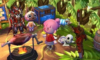 Ladiesgamers.com, happy home designer, monster hunter, spotpass