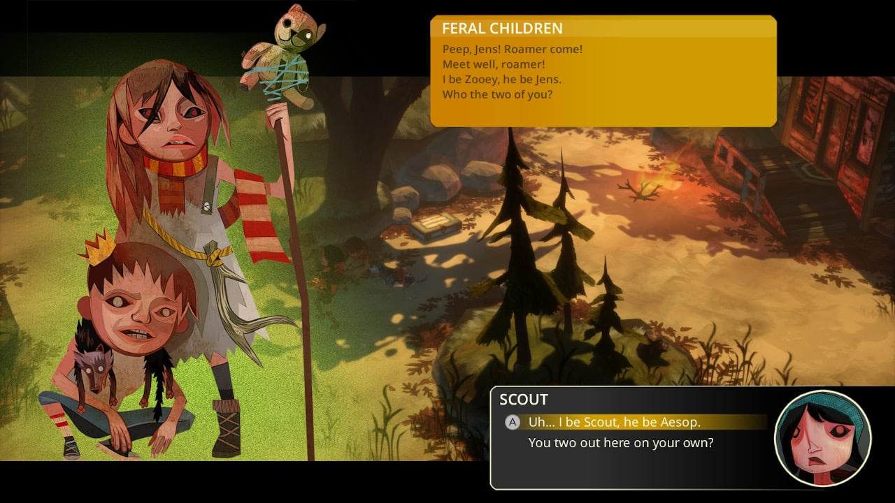 Flame in the Flood survivors