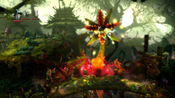 Feeding the pet plant - Trine 2 screenshot