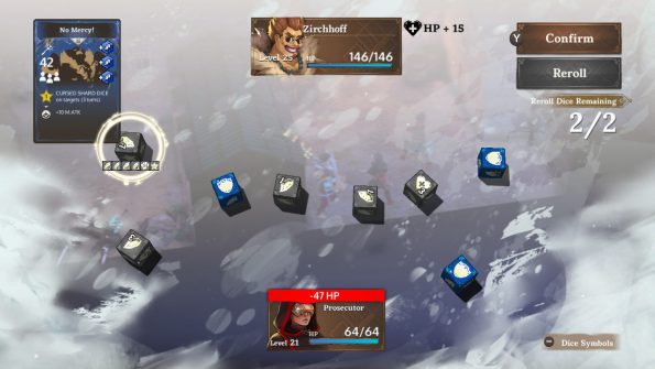 Children of Zodiarcs LadiesGamers A dice roll. The enemy will be taking damage.