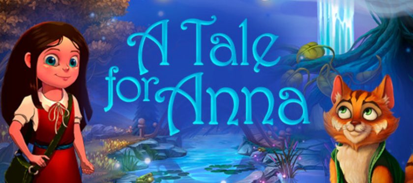 Promotional image for A Tale for Anna showing Anna and the cat. Published on LadiesGamers