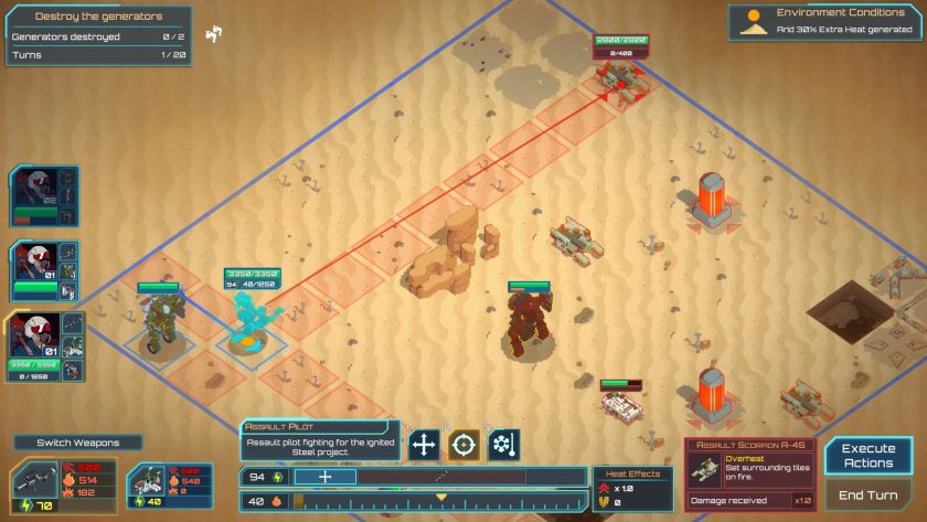 LadiesGamers Ignited Steel Mech Tactics