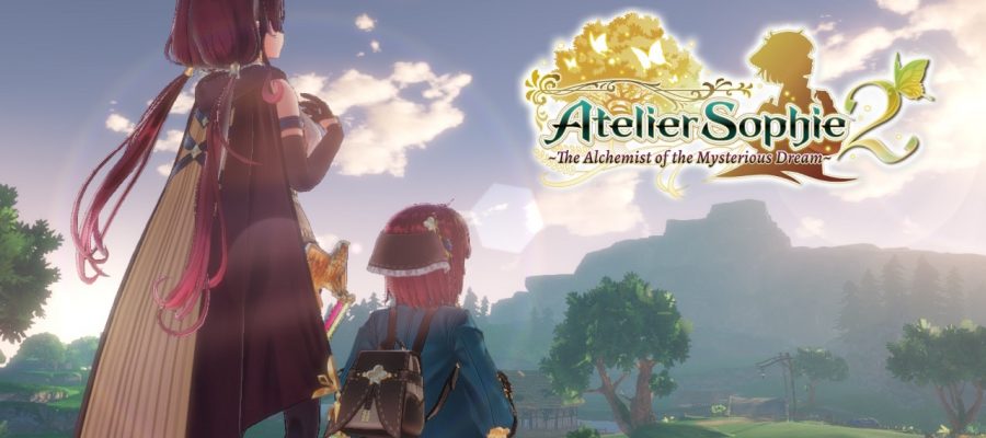 Promotional artwork for Atelier Sophie 2 showing two characters. Published on LadiesGamers