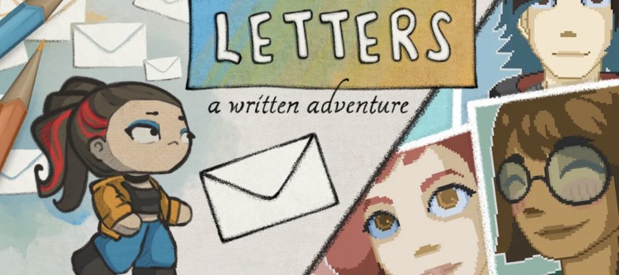 Title artwork for Letters - a written adventure. Publlished on LadiesGamers