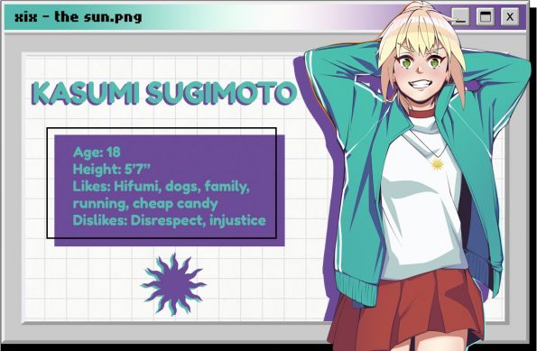 Good Luck Baby! Ladiesgamers.com. Kasumi character card.