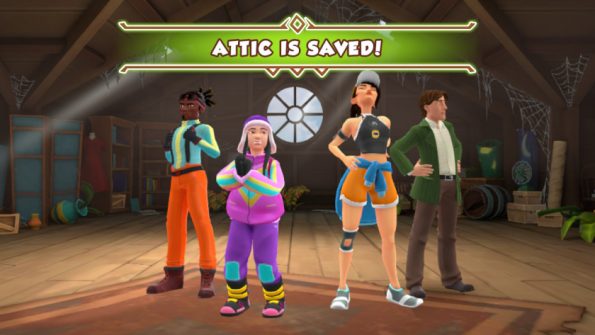 Jumanji: The Curse Returns. Ladiesgamers.com. Four avatars from the game.