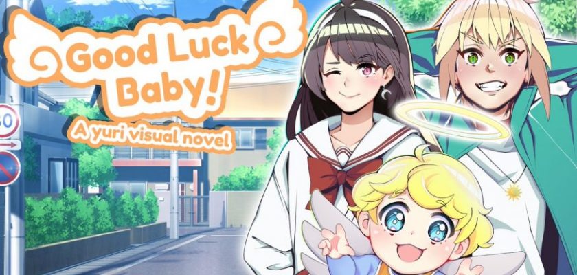Good Luck Baby! Ladiesgamers.com. The cover image for the Kickstarter game.
