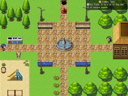 <A Weekend in Puzzleburg> LadiesGamers.com [The park]
