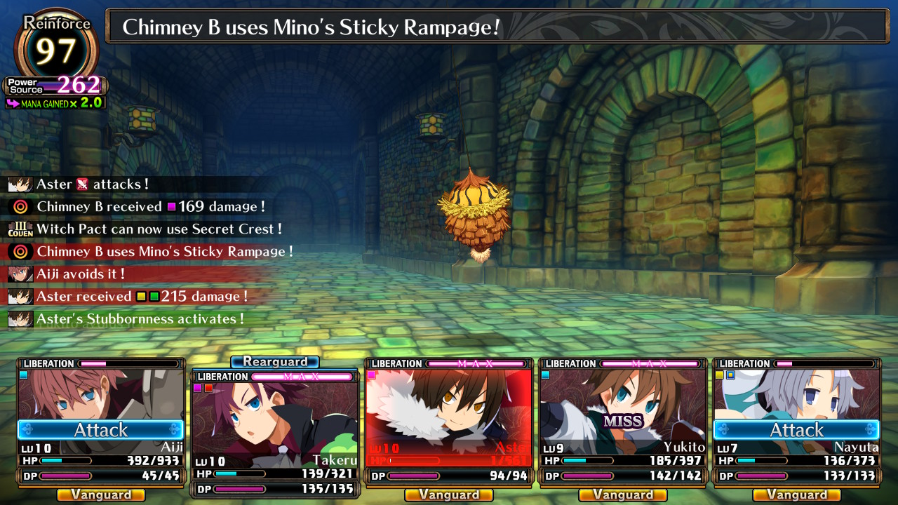 <Labyrinth of Galleria: The Moon Society> LadiesGamers.com [A battle]