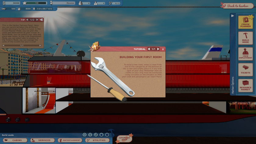 Cruise Ship Manager: Prologue - Maiden Voyage Impressions