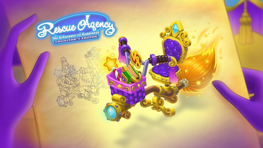 “<Rescue Agency: The Kidnapper of Happiness> LadiesGamers.com [A prototype for a broom]”.
