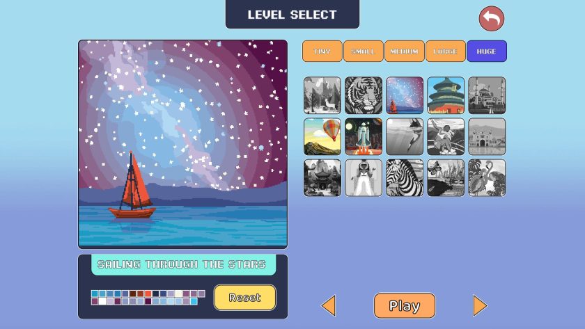 Paint by Pixel LadiesGamers.com Choose your next masterpiece