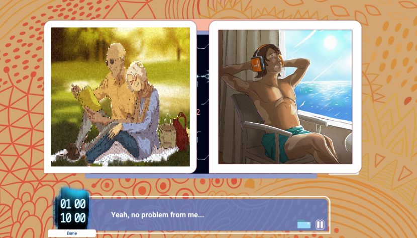 LadiesGamers Annie and the AI two pictures of Annie's family