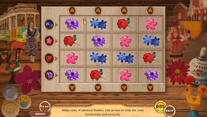 LadiesGamers Big Adventure: Trip to Europe 4 mini game with flowers