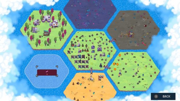 Image shows islands that you are able to unlock