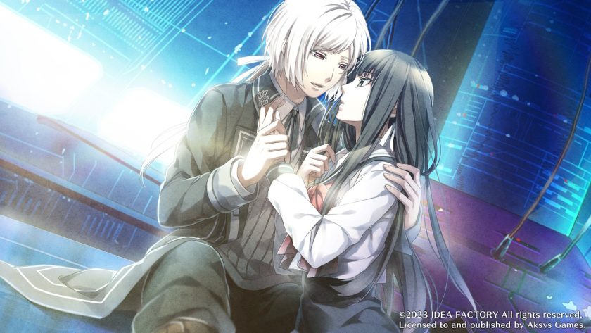 Sakuya and Mikoto are having an intimate moment at The World facility