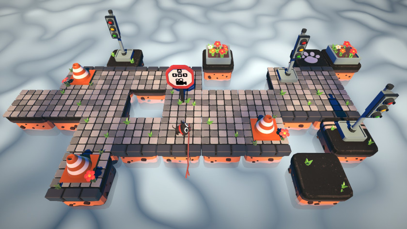 One of the Downtown tutorial levels.