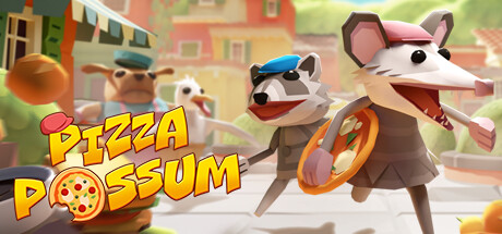 the game title a possum and his racoon friend can be seen on the cover