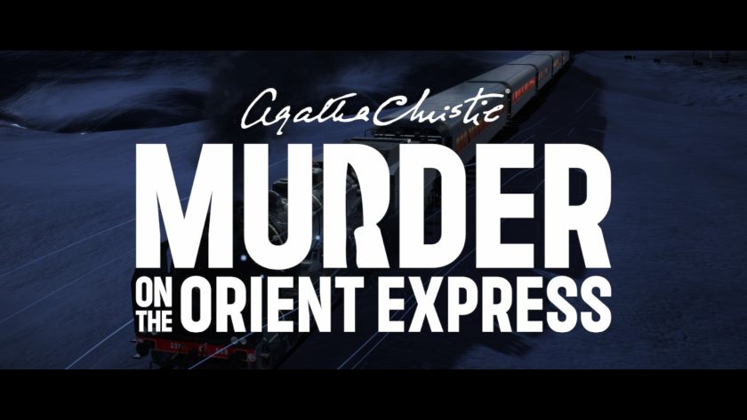 Title screen, Agatha Christie - Murder on the Orient Express