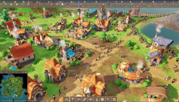 images shows a settlement