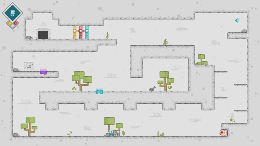 LadiesGamers Colored Effects Find all three gems to leave the level.