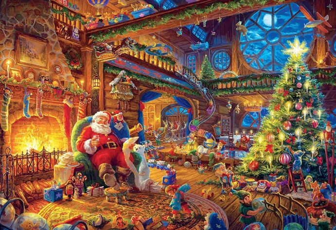Board games for family fun Santa's Workshop