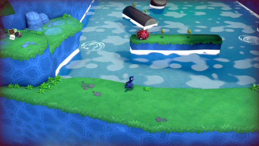 Raccoo Venture playing as the pigeon
