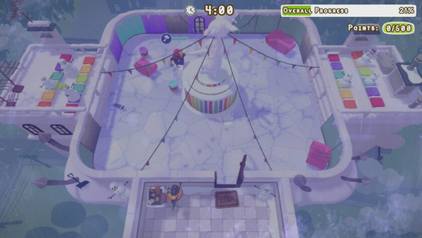 Tools Up! Ultimate Edition the floor is made of ice