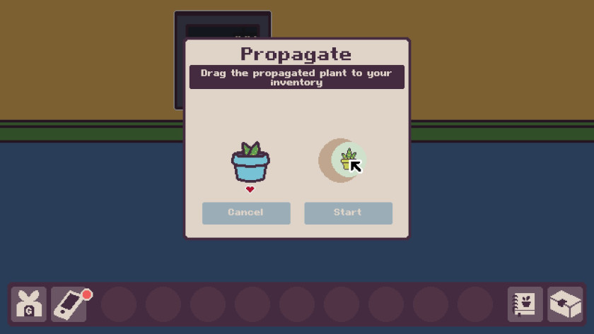 A screen to propagate plants.