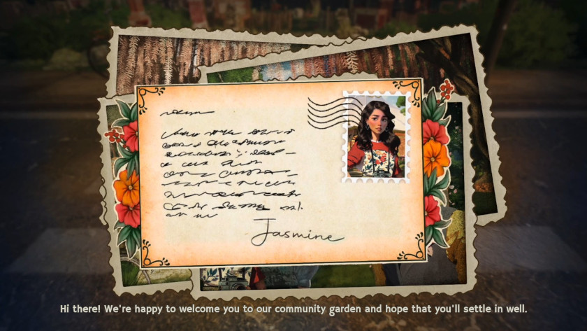 Garden Life: A Cozy Simulator A postcard from Jasmine.