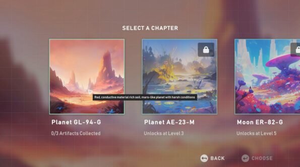 Stellar Settlers Space Base Builder All the planets have different environments