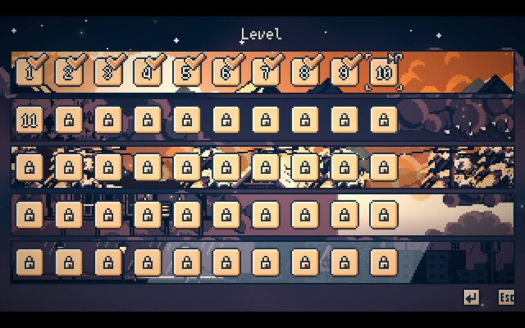 Cats Balance All the levels - 50 levels in rows