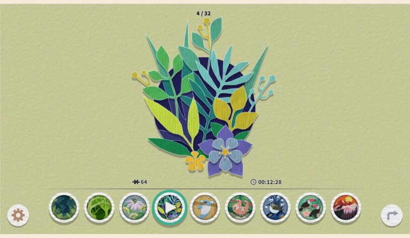 Papercut Art Gallery A spring bouquet