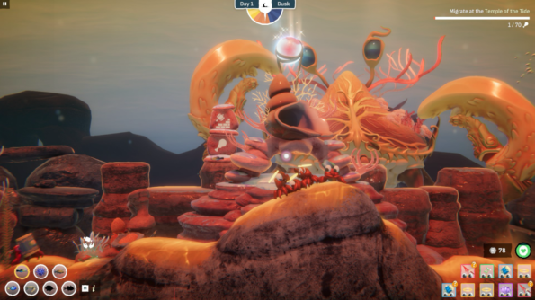 Crab God Crablings worship the Crab God