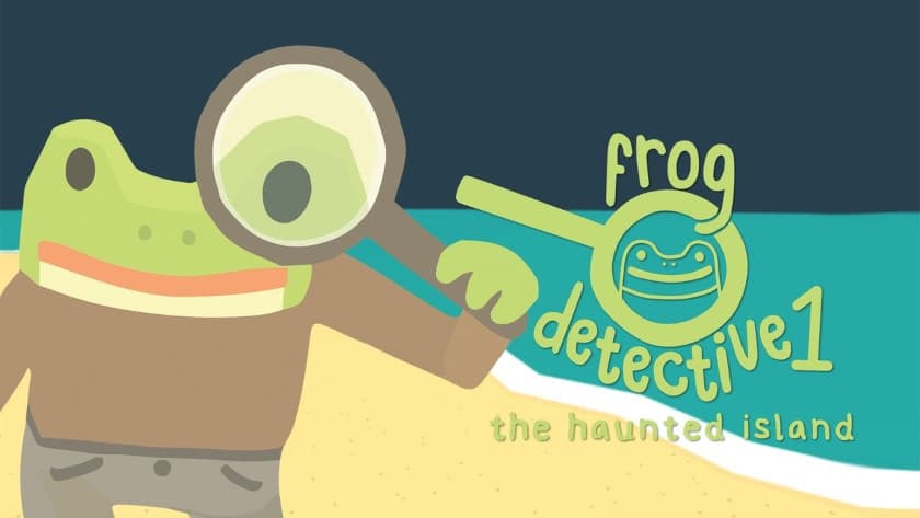 Frog Detective logo