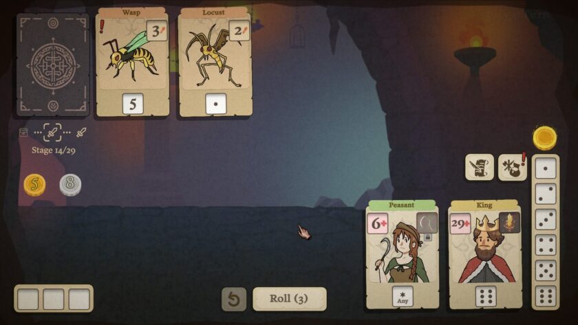 Dice & Fold card battle