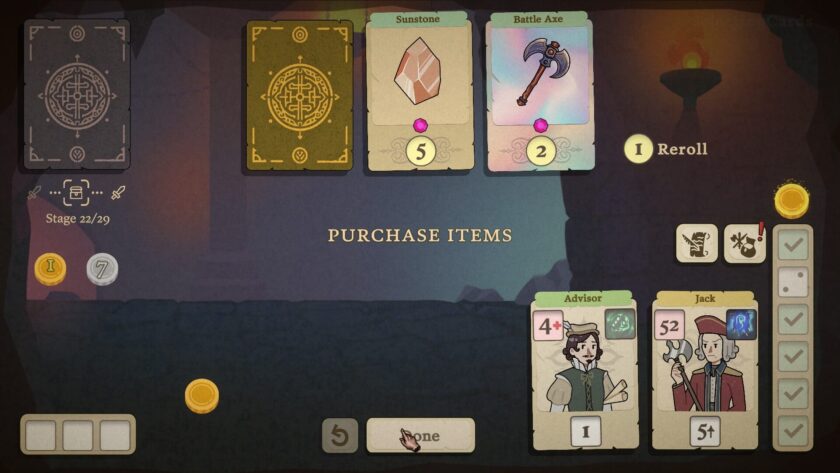 Dice & Fold vender
