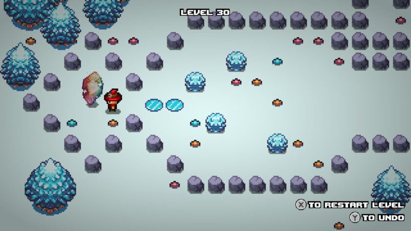 The mage reaching the crystal on level thirty. Published on: LadiesGamers 