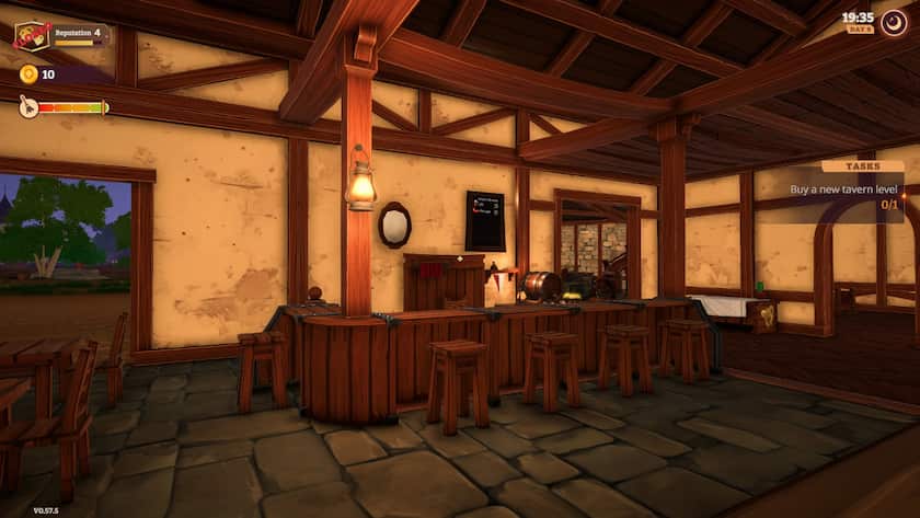 My tavern's bar.