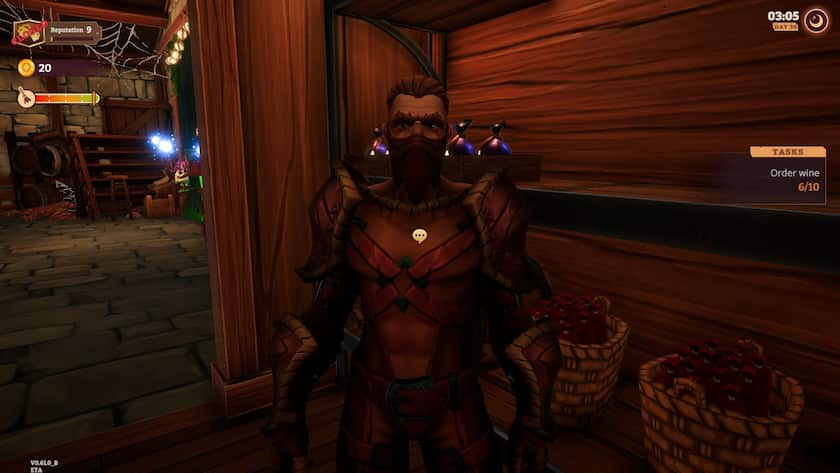 Tavern Manager Simulator A thief in Tavern Manager Simulator.