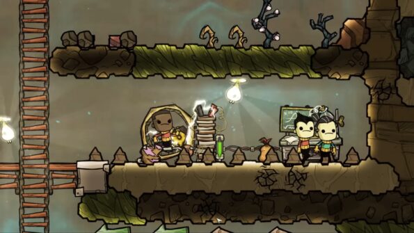 Oxygen Not Included Hamster Wheel Power generator