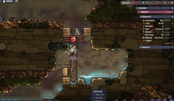 Oxygen Not Included Balloon Artist