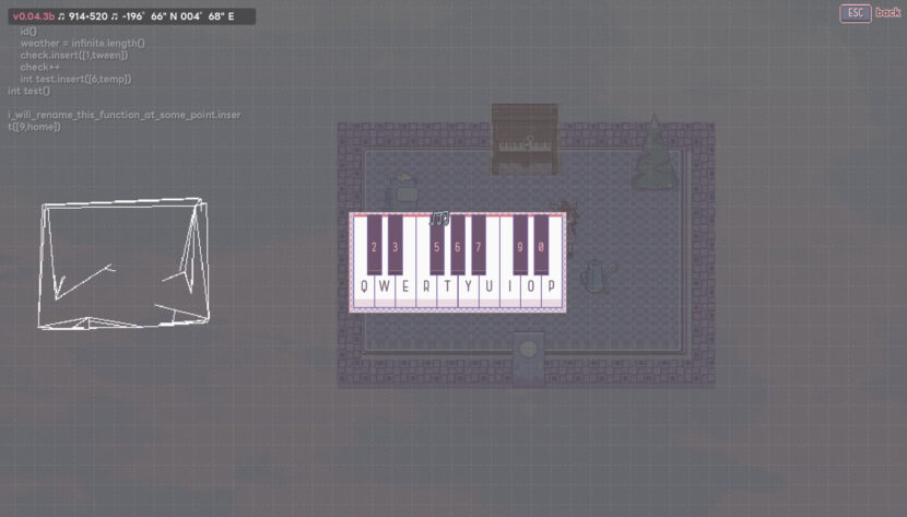 Piano keys