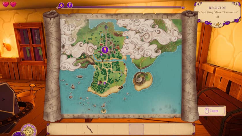 The map in Alchemist: The Potion Monger.