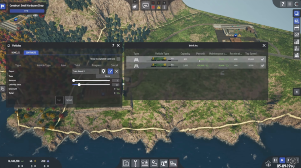 Industry Giant 4.0 Setting up a train line