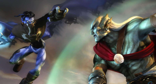 Legacy of Kain Raziel and Kain